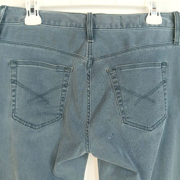 GAP 1969 Women’s Blue High Rise Trouser Jeans Size 30/10 Wide Leg Flare - Picture 4 of 11
